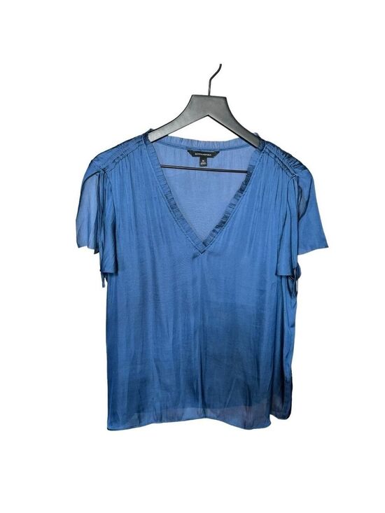 Banana Republic Tops - Banana Republic Blue V Neck Women Top SZ M